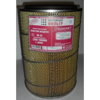 Элемент возд.KF7238 SP 238Н-1109080 МАЗ с дном Кострома 392х280х171