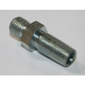 Штуцер на шланг давления М10х1 (проходной) удлиненный