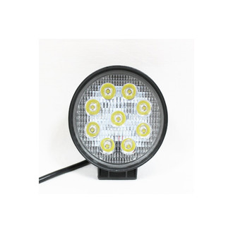 Фара LED кругл.(20W 12/24V, 9 диод, напр.свет) МИНИ