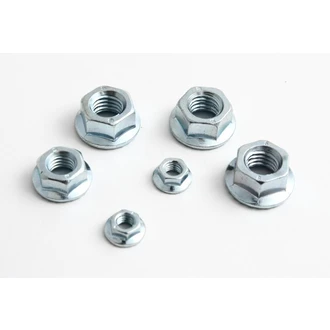 Гайка М 6х1 с фланцем