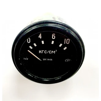 Указатель УК-144А давления масла 24V (от 0-10) МАЗ,КРАЗ