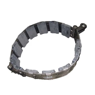 Лента 77.38.040-2 остановочная с колодками-052 ДТ-75