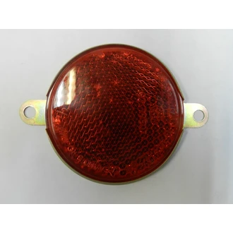 Катафот ФП-310 (красн) метал.с ушками (световозвращ.круг.)