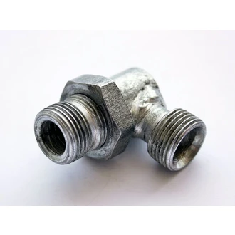 Муфта соединит.(УГОЛОК) кл.24/32 (М20/27х1,5) с кон.гайкой