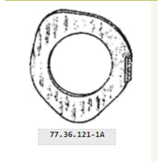 Шайба 77.36.121 стопорная гайки перв.вала ДТ-75