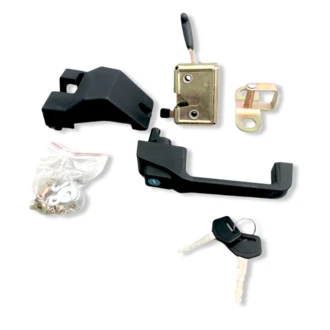 Замок 80-6105010 левой двери УК МТЗ Завод в сборе