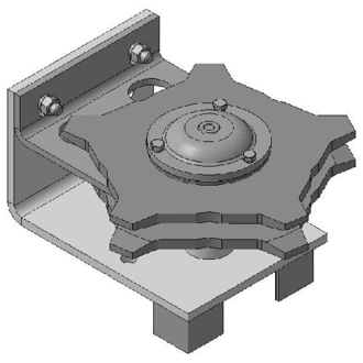 Поворотное устройс.гориз.части ТСН160.400.000 ТСН-160
