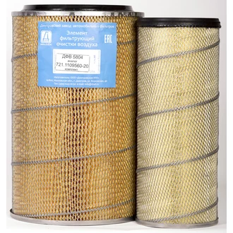 Элемент возд.721-1109560-20 (ДФВ 5804) К-з Ев-2, БТЗ (471х300х190)