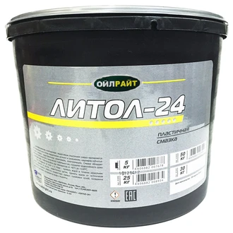 Смазка Литол-24 ОЙЛРАЙТ 5 кг.