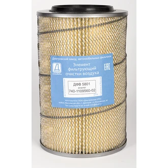 Элемент возд.740-1109560-02 (ДФВ 5801) 393х 256х128 К-з,дв.740 Ев.0