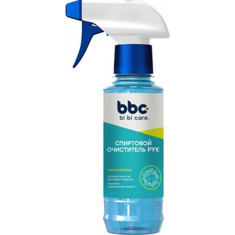 Очиститель рук спиртовой (антисептик) триггер BIBICARE 185мл