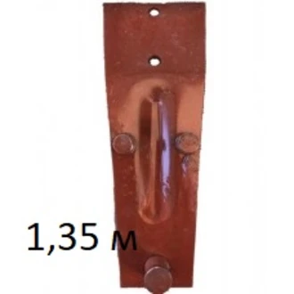 Держатель 5070010100 (8245-036-010-309) ножа косилки Wirax 1,35 м (2 отв.верт)