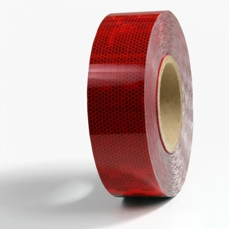 Лента КРАСН.светоотраж.(50 мм,L=50 м)