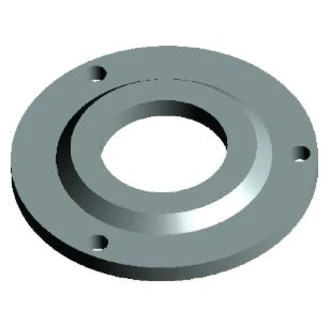 Крышка ТСН 00.161 поворотного ролика ТСН-2Б/3Б под сальник 55х80 d=50