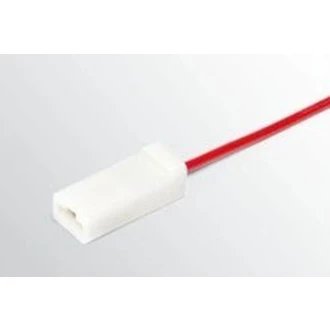 Колодка гнездов.с проводом S=1.5 сер.6,3 мм 1-конт.(мамка) 9001