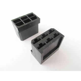 Колодка гнездов/штырев.9095/9011 сер.6,3мм 6-конт.без провод.