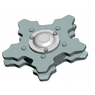 Звездочка ТСН-160Б поворотная 160.110.110 2-ряд с подш.