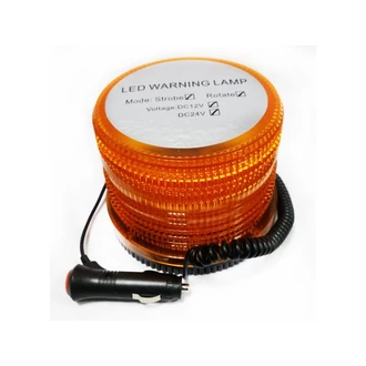 Маяк LED 12/24V ТАС-М17 2 реж. h=120 мм,d=115 мм (на магн.,подкл.прикурка)