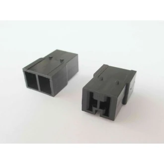 Колодка гнездов/штырев.9003/9004 сер.6,3мм 2-конт.без провод.