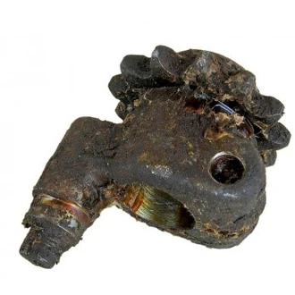 Звездочка (эксцентрик) Н.069.02.040-1 (Z=13, T=19,05, d=25 шейки) выгрузного шнека