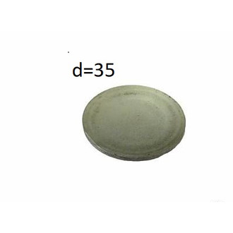 Кликните для увеличения изображения Заглушка D=35 мм 35-10кп.Ц9Хр