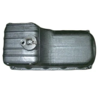 Картер 245-1009110-В масляный алюминевый (пробка снизу)