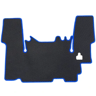 Коврик 80-6702337 EVA УК кабины цельн.без оконт.МТЗ с бок.вкл.КПП Черный