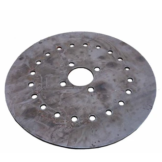 Диск грабей (тарелка) ворошилок внут.d=74х4 16 отв. красн.