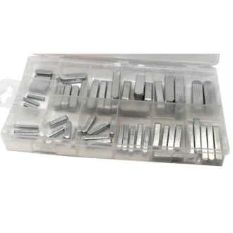 Набор шпоночной стали 12 штук по 100 мм