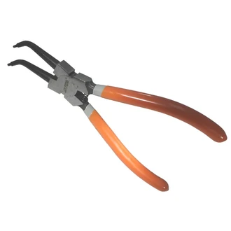 Съемник внутр.стопорных колец (зажим) 155 мм (загнутый)